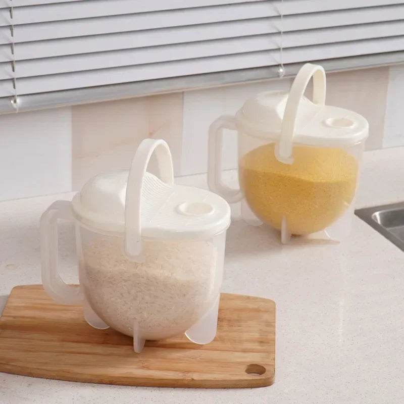 Kitchen Free Hand Washing Washing Rice Washing Vegetables Fruit and Vegetable Drain Basket Plastic Counter Flow Rice Washer