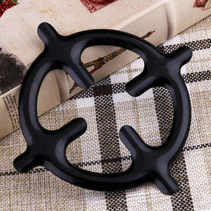 Kitchen Cookware Parts Black Moka Pot Shelf Iron Extended Stand Gas Stove Ring Stable Universal Burner Range Reducer Camping