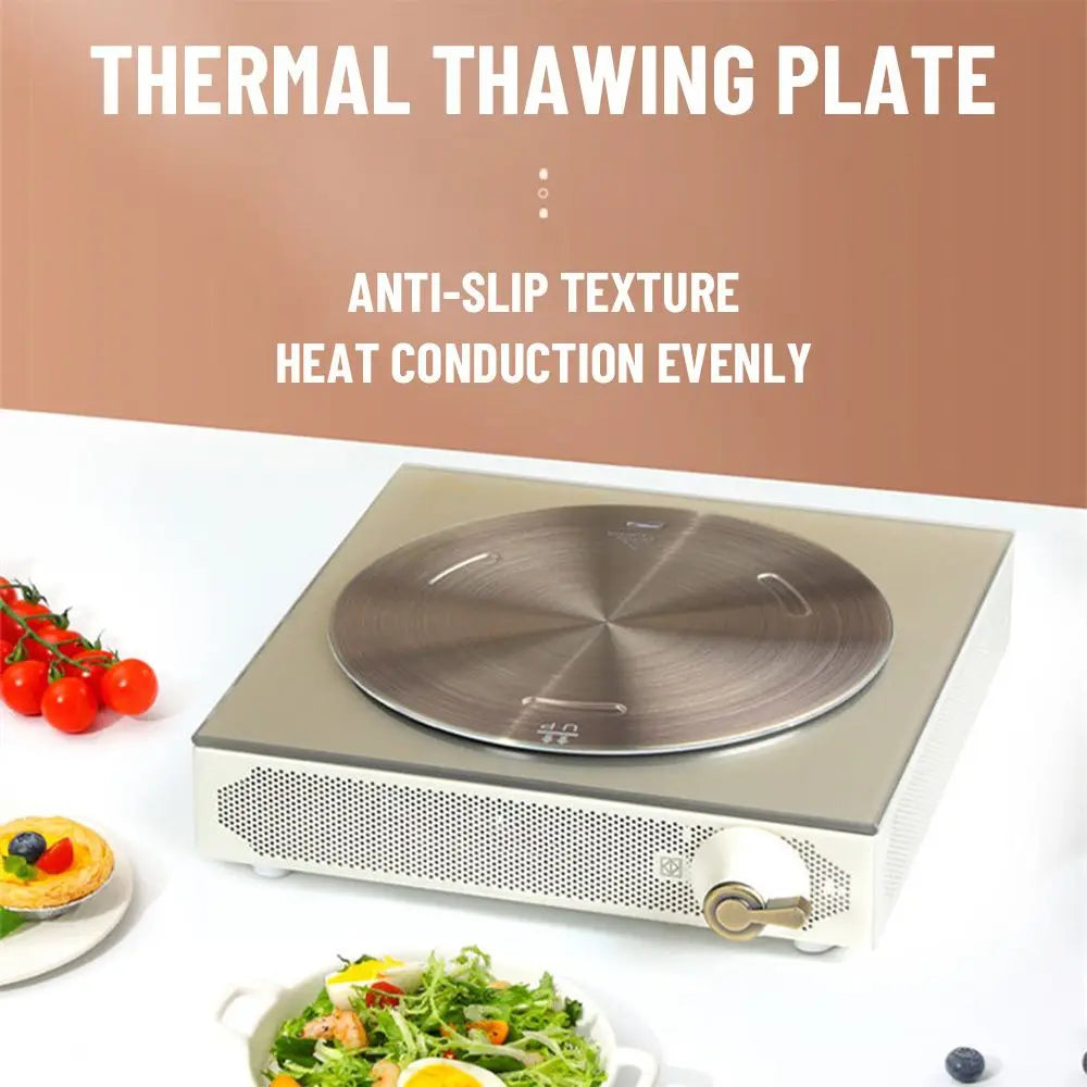 Kitchen Induction Cooker Heat Conduction Plate Stainless Steel Heat Diffuser Ring Plate Induction Cooker Stove Accessories