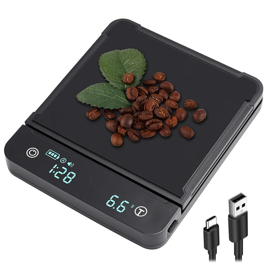 Kitchen Accessories Digital LCD with Timer Electronic Coffee Scale Kitchen Scales 3kg 0.1g For Food Balance Weighing